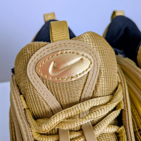 Nike Air Max 97 “Olympic Gold” Sneakers Men’s 8.5 – Metallic Gold & Black - Picture 3 of 8